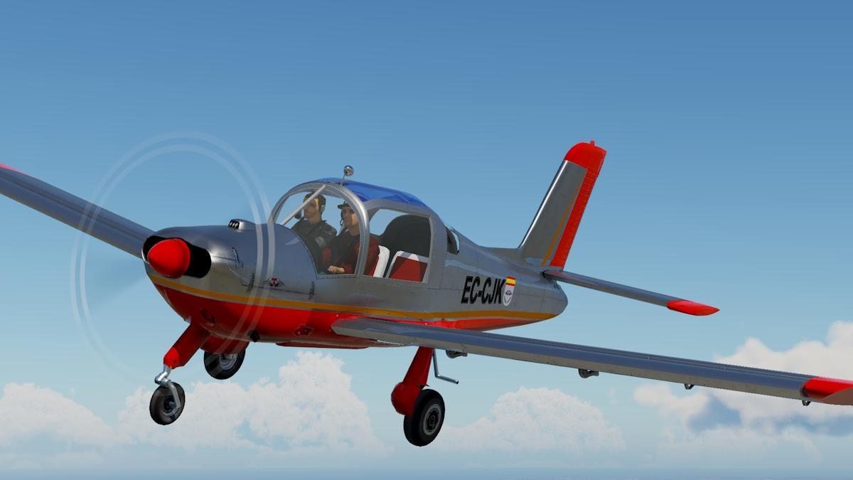 Livery EC-CKJ_Alu for MS893 / SOCATA “Rallye” XP12, by XPFR