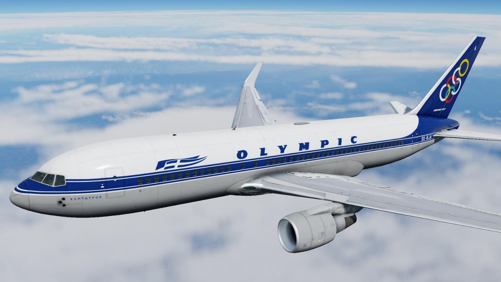 Olympic Airlines / FlightFactor 767-200/300 - Aircraft Skins
