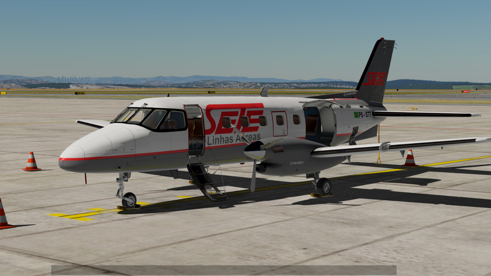 SETE Linhas Aéreas | Dreamfoil Creations Bandeirante EMB-110 P1