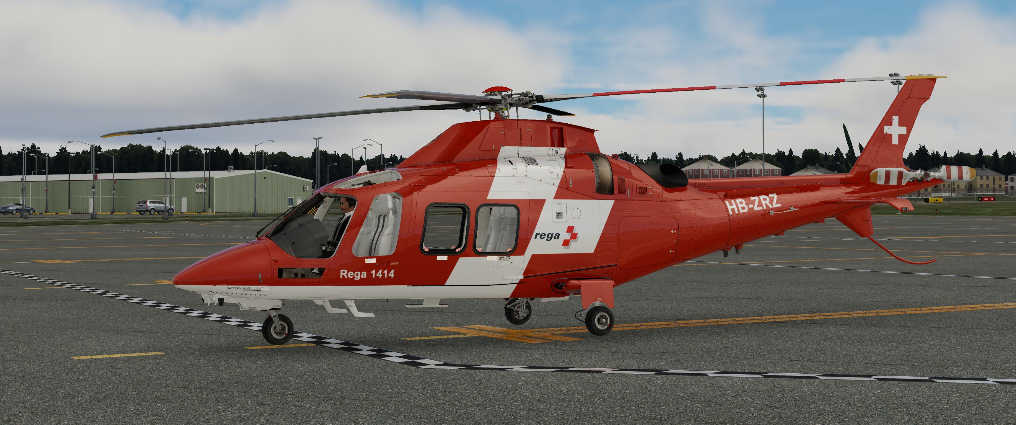 X-trident AW109SP HB-ZRZ REGA - X-Trident AW-109 SP - X-Plane.Org