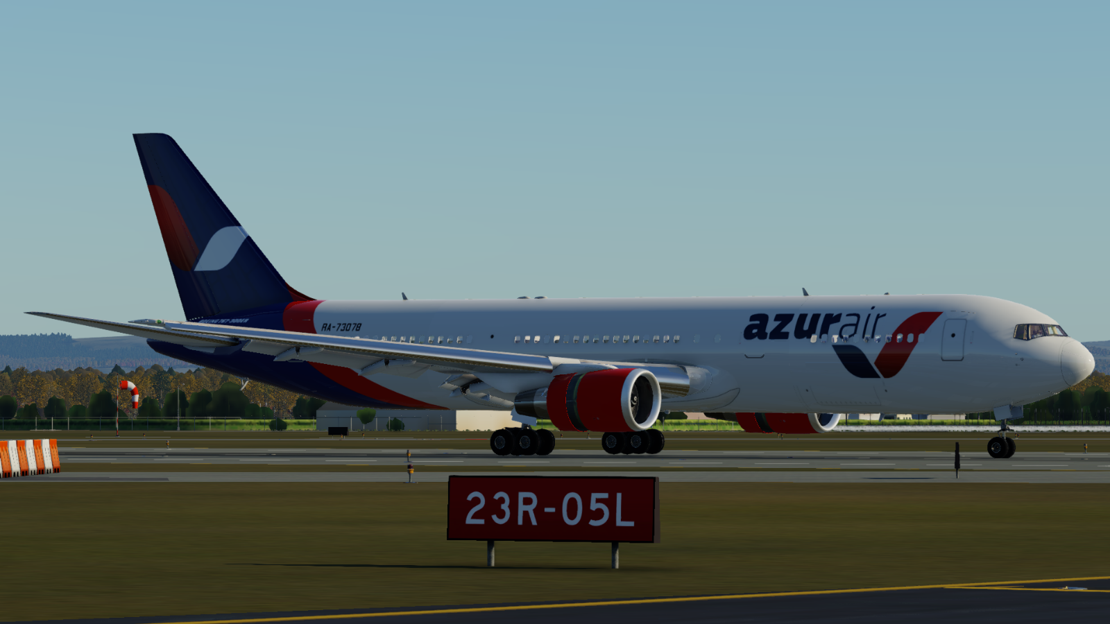 Azur Air livery for project 76 767-300 RA-73078 - Aircraft Skins