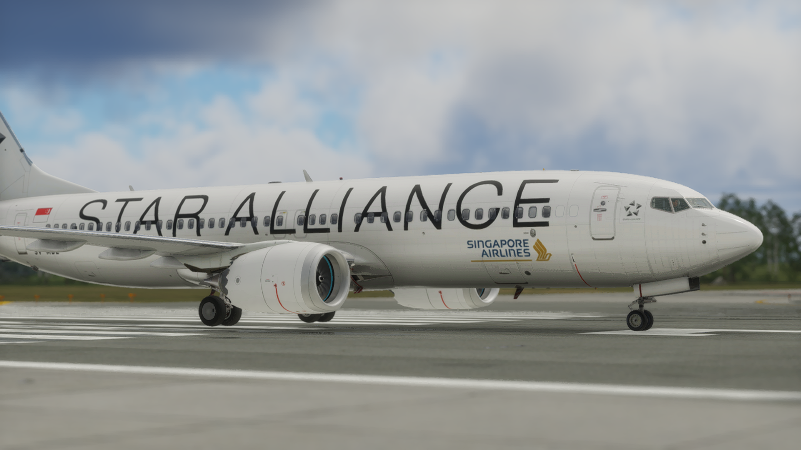 Singapore Airlines (Star Alliance livery) 9V-MBL for MaxTeamDesign
