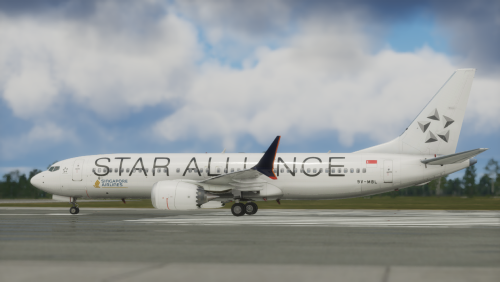 Singapore Airlines (Star Alliance livery) 9V-MBL for MaxTeamDesign