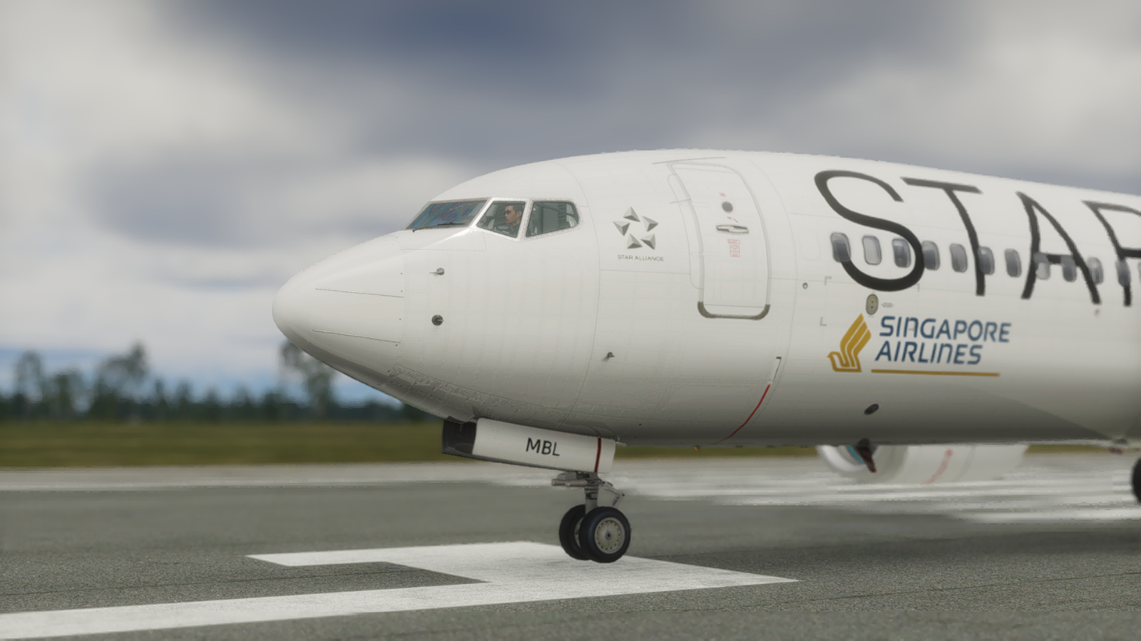 Singapore Airlines (Star Alliance livery) 9V-MBL for MaxTeamDesign