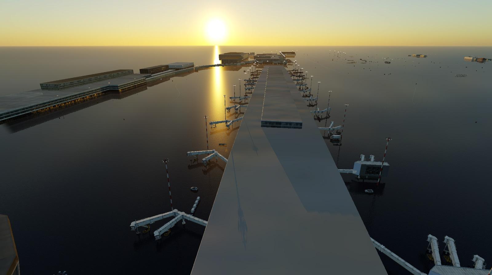 Water instead of land? Middle East Scenery - XP12 Scenery - X