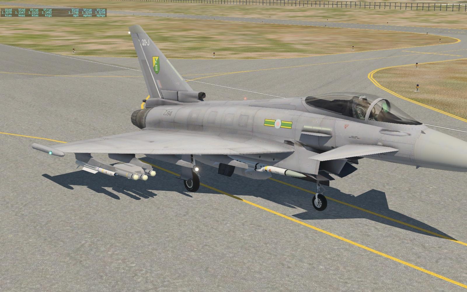 Eurofighter armament Brimstone Millimetre radar guided - Aircraft Skins ...