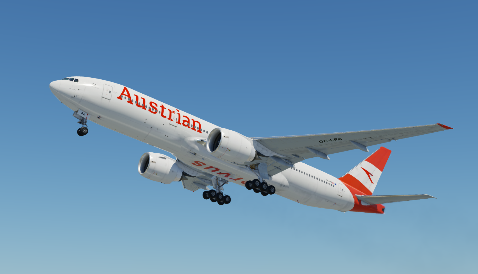 Austrian B777-2Z9(ER) OE-LPA - FF 777 Ultimate - X-Plane.Org Forum