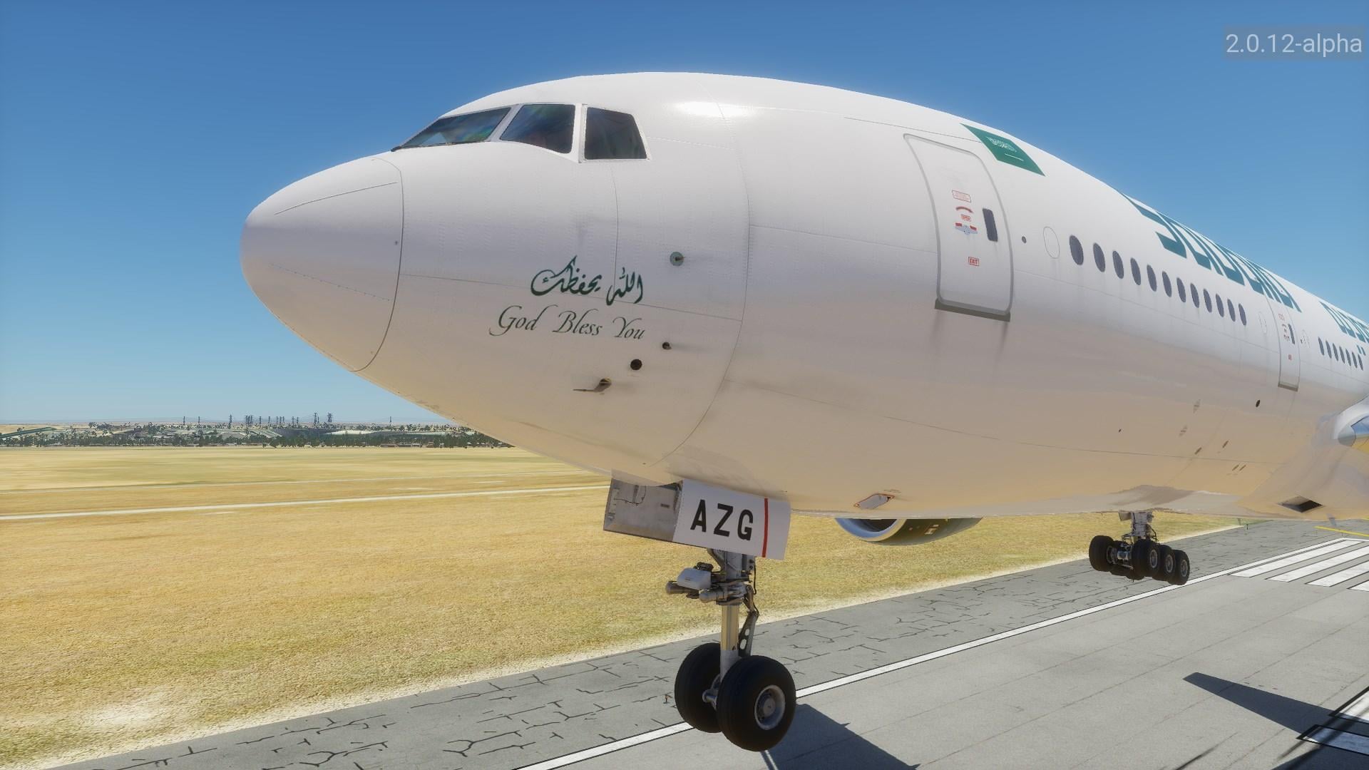 Air Atlanta Europe / Saudia 9H-AZG FlightFactor 777v2 - FF 777