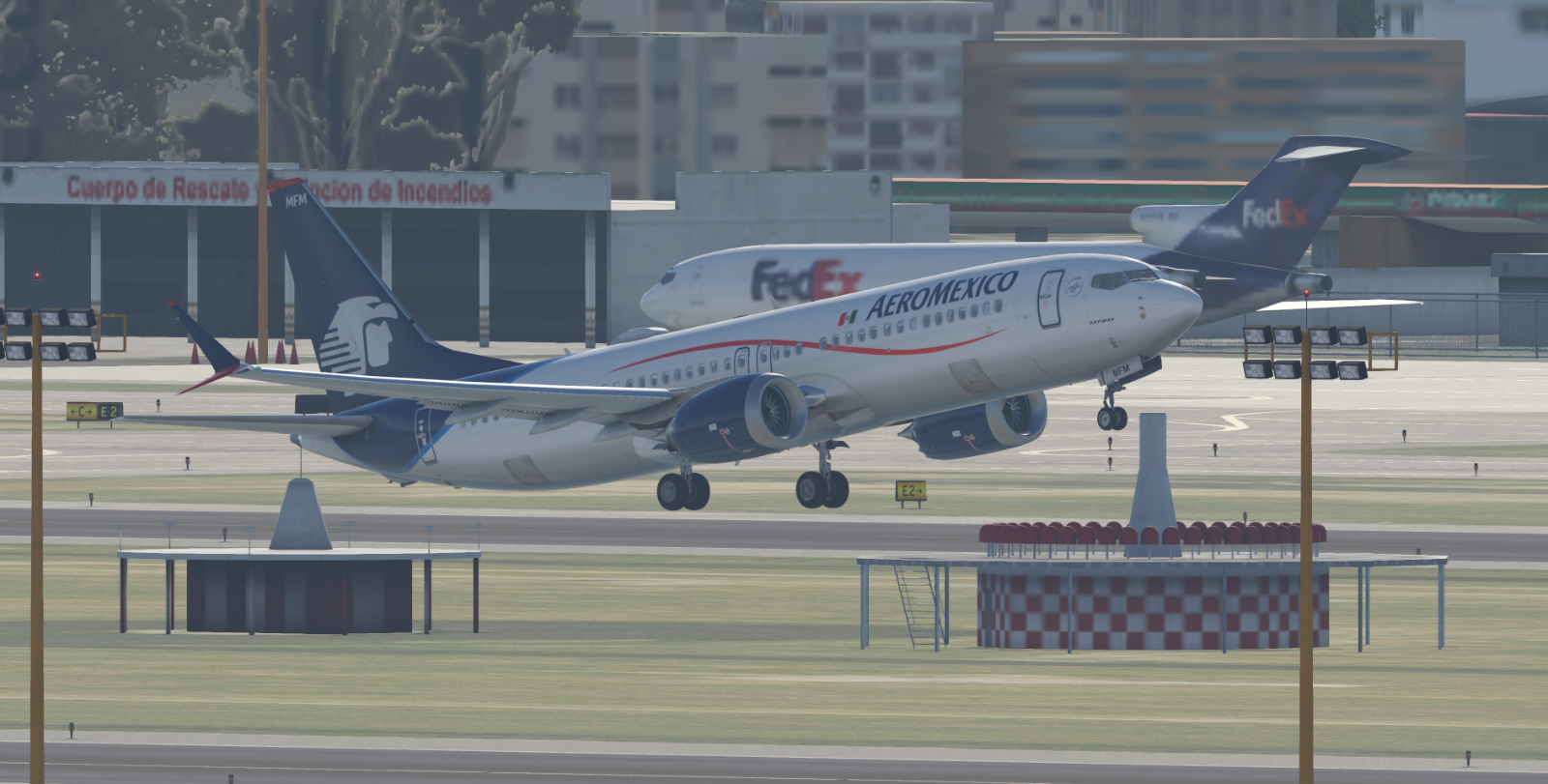 AeroMexico (XA-MFM) 737 Max 8 - Aircraft Skins - Liveries - X