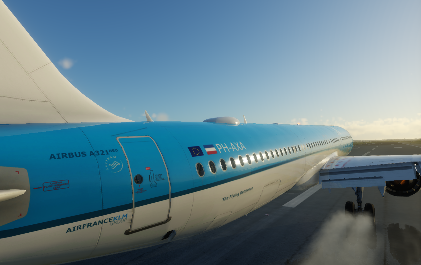 KLM PH-AXA Swallowtail, A321neo (A21N) forToliss - Toliss A321 - X