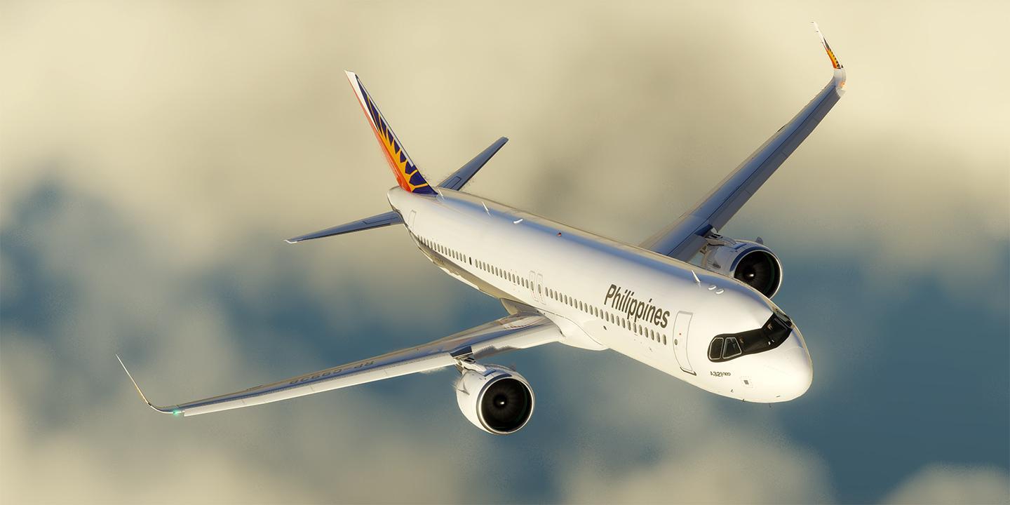 Toliss A321neo Philippine Airlines RP-C9938 UHD 8K & 4K - Toliss