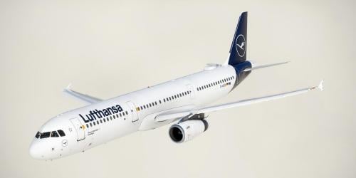 Toliss A321 Lufthansa new livery PACK - 8K & 4K textures - Toliss