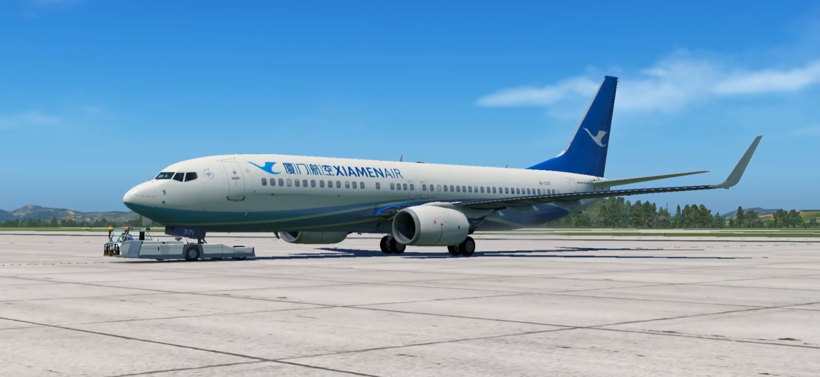 Xiamenair 737-800 B-1371 Liveries - Zibo 737 - X-Plane.Org Forum
