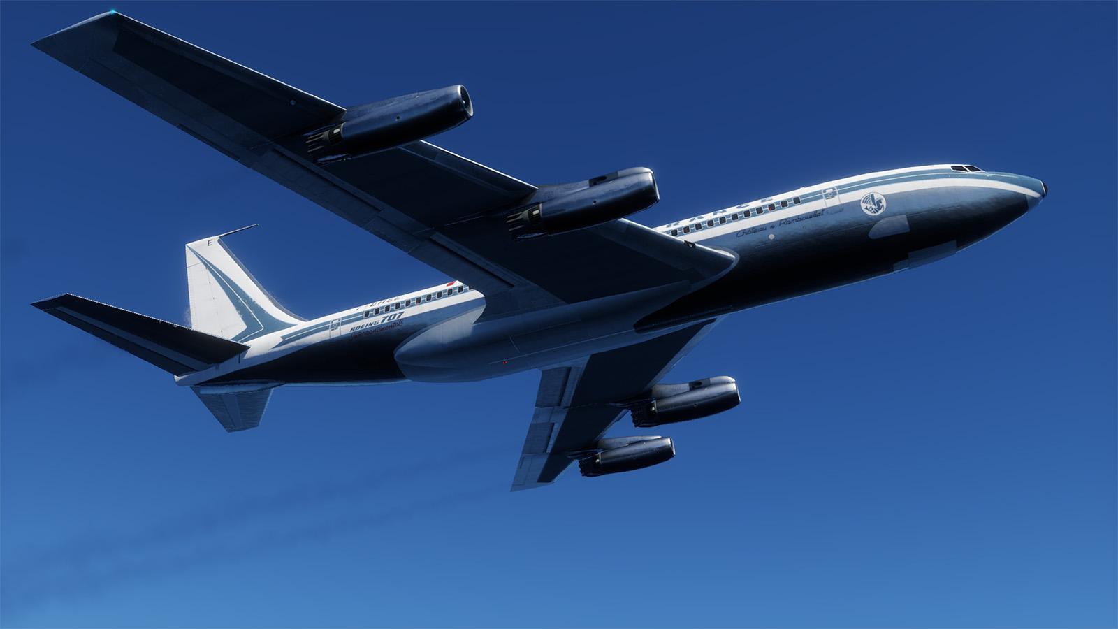 エアーフランス Shenshee Boeing 720B Air France 60s Livery - Aircraft Skins