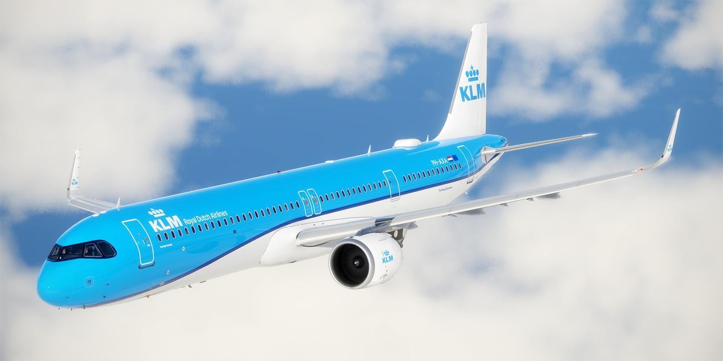 Toliss A321neo KLM (PH-AXA) - UHD 8K and 4K - Toliss A321 - X
