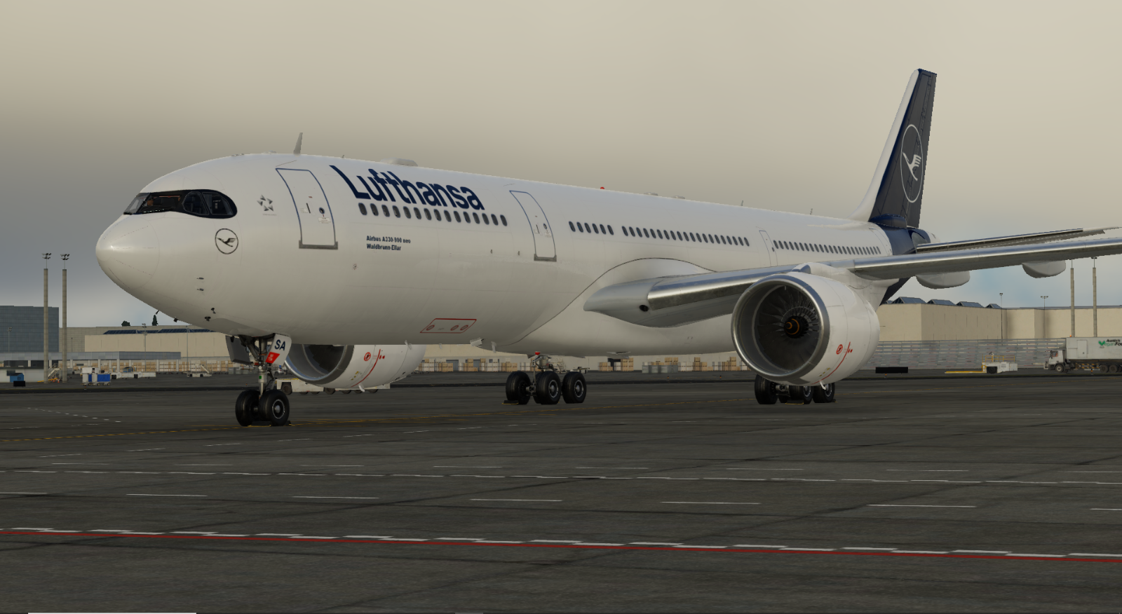 ToLiss Airbus A330-900 Neo Lufthansa D-AIKW - Toliss A330 - X