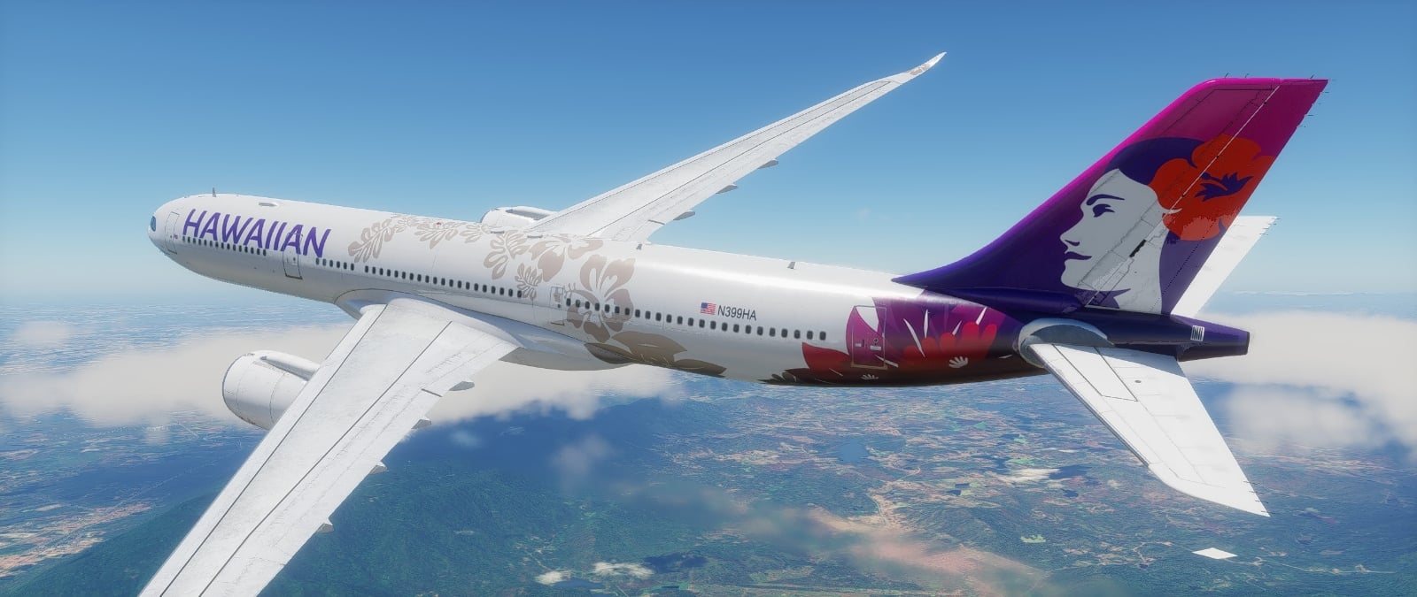 Hawaiian Airlines A330-900neo by ToLiss - Toliss A330 - X-Plane