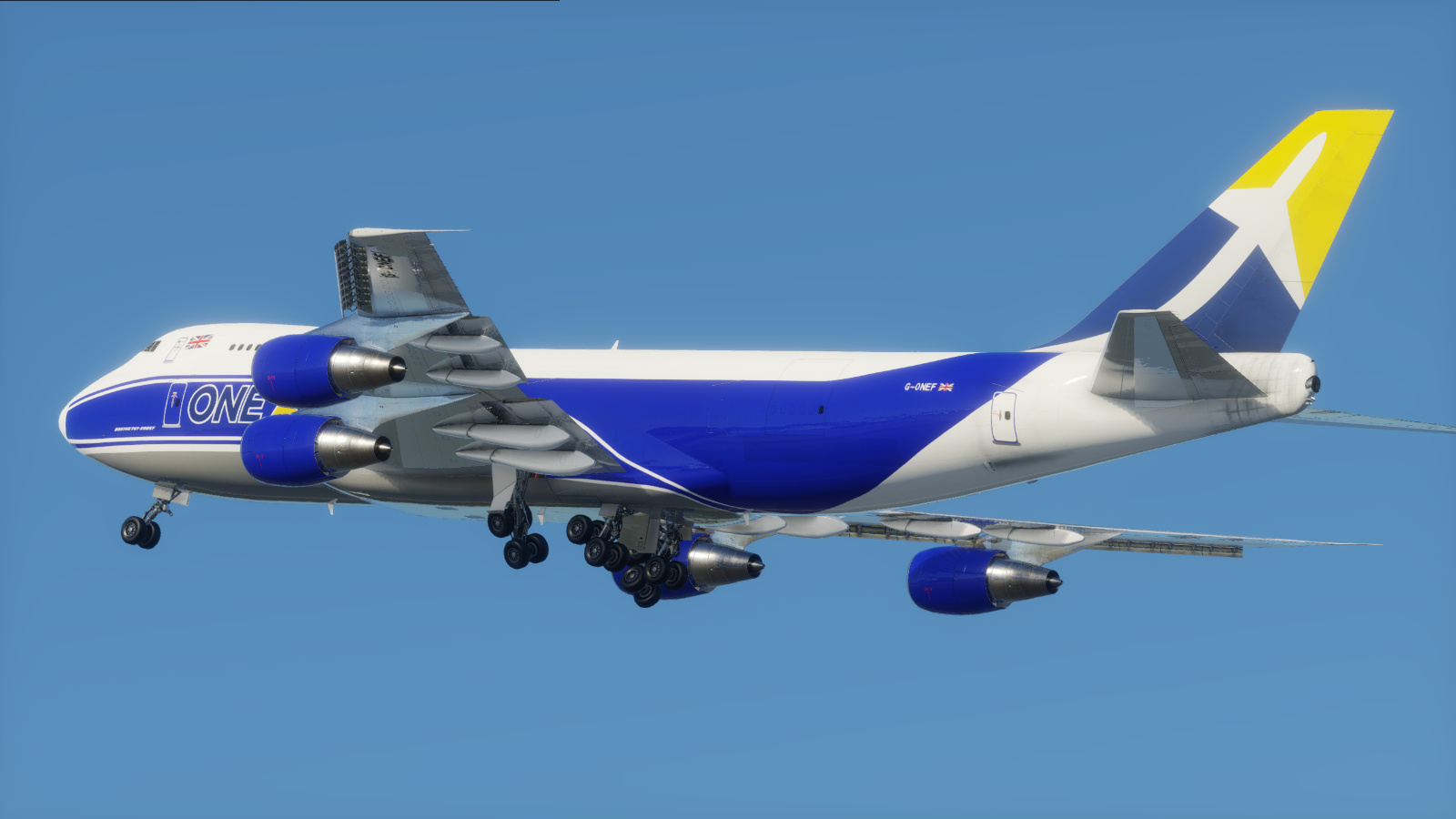 GE][F] One Air G-ONEF (AirBridgeCargo Hybrid) Livery - Other