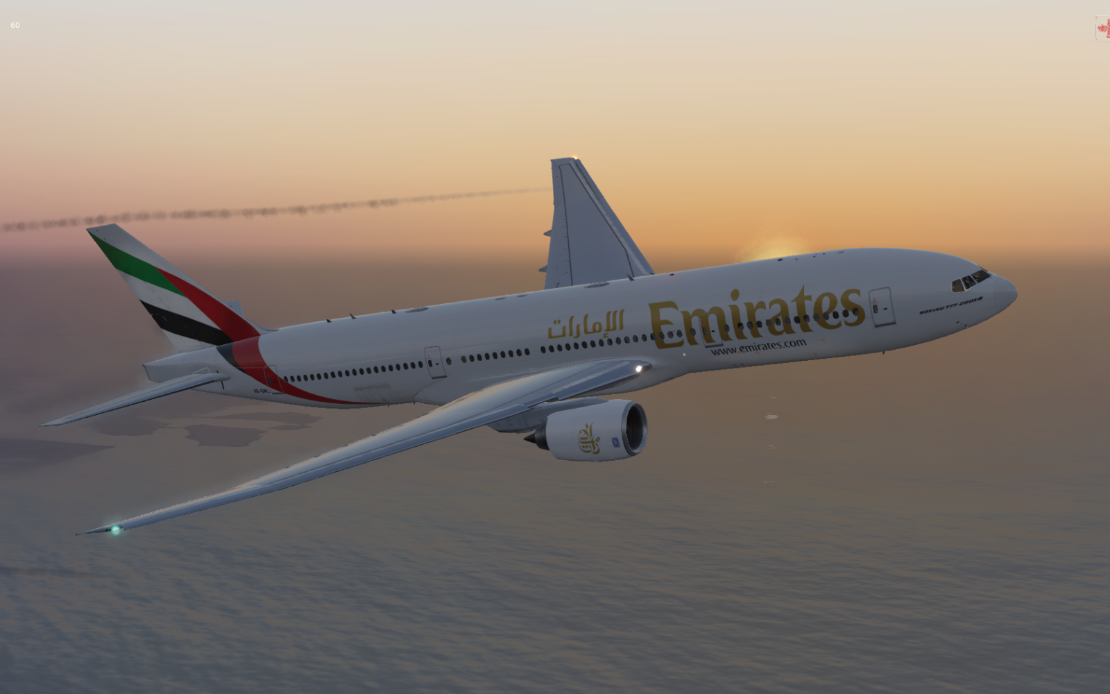 FF777 Emirates livery B777-200LR / B777-200ER - Custom Designs - X