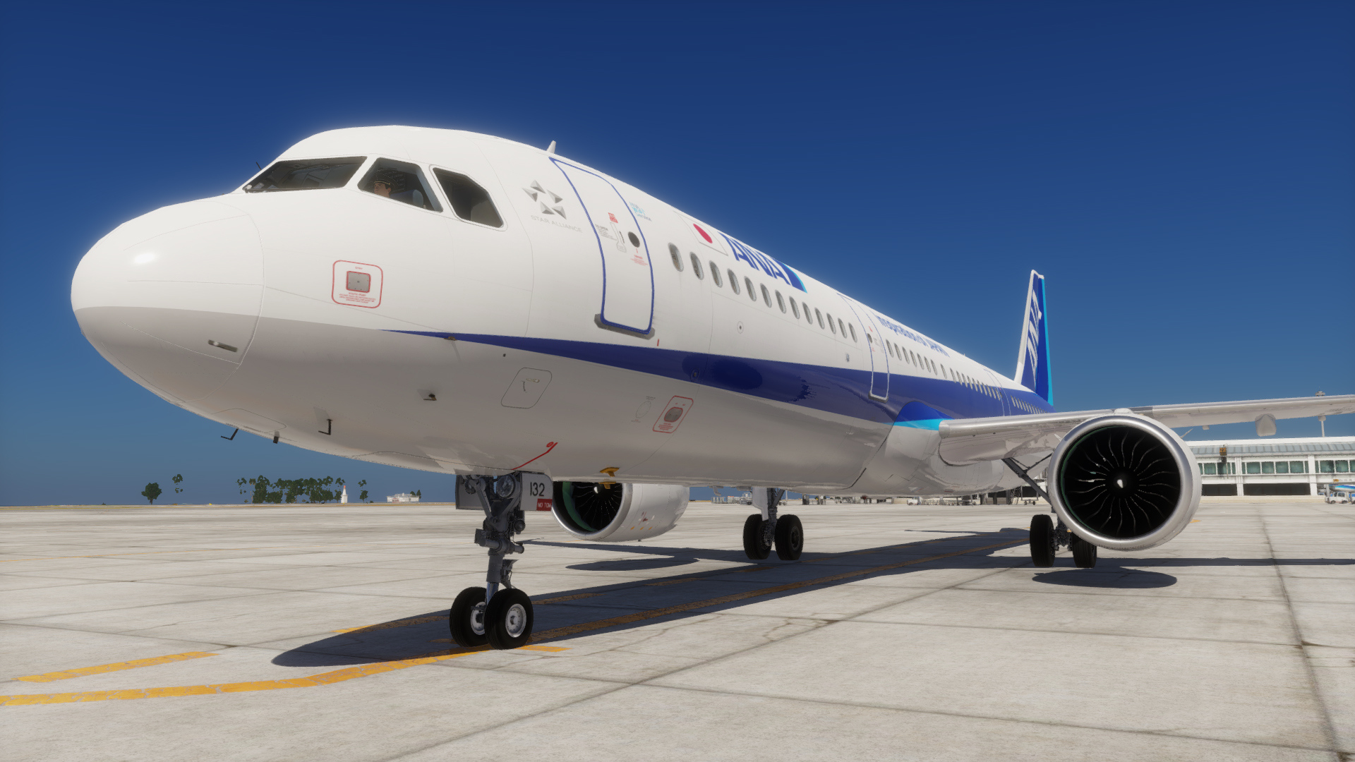 Toliss A321neo - All Nippon Airways (JA132A) - Toliss A321 - X