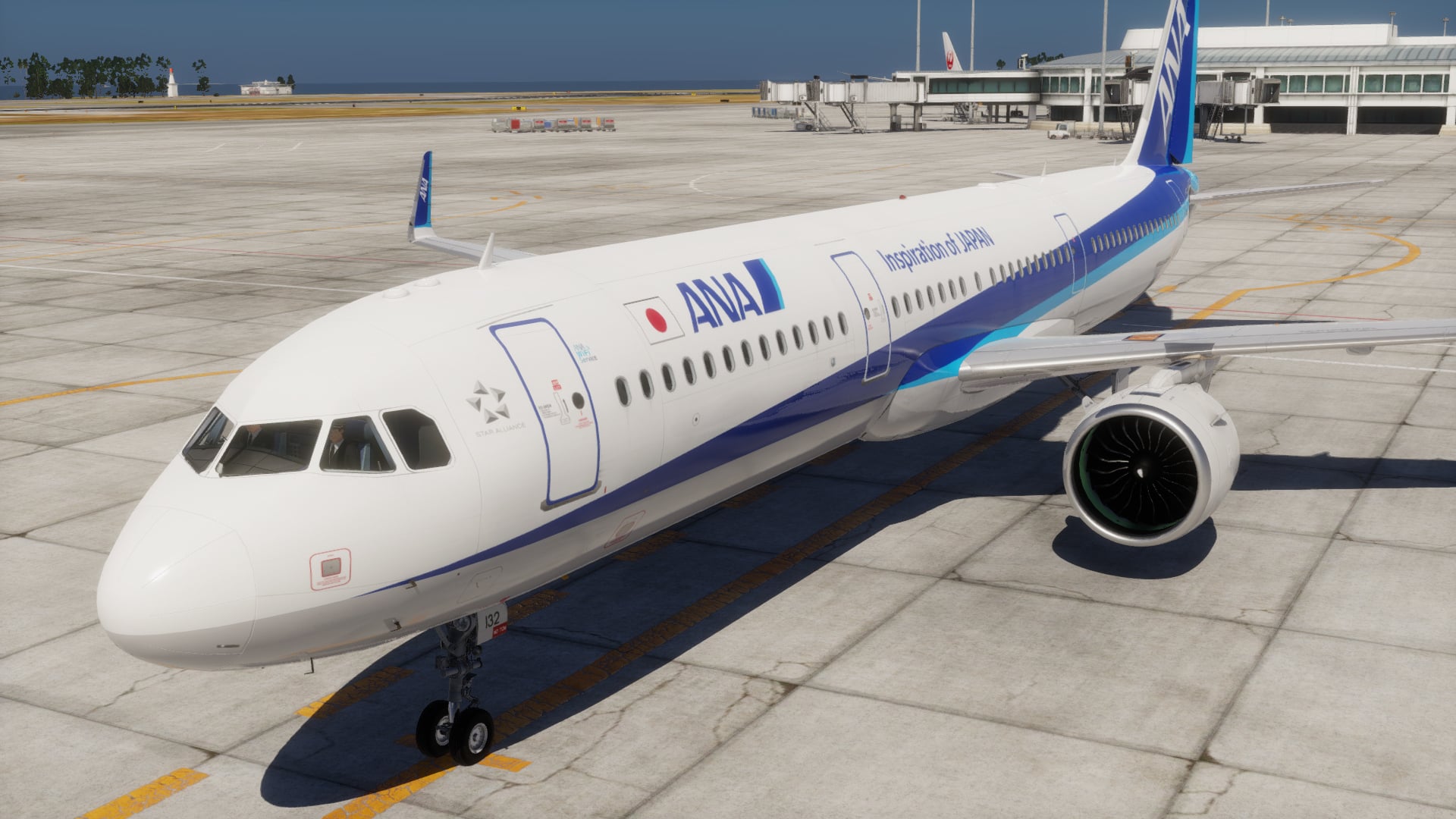 Toliss A321neo - All Nippon Airways (JA132A) - Toliss A321 - X