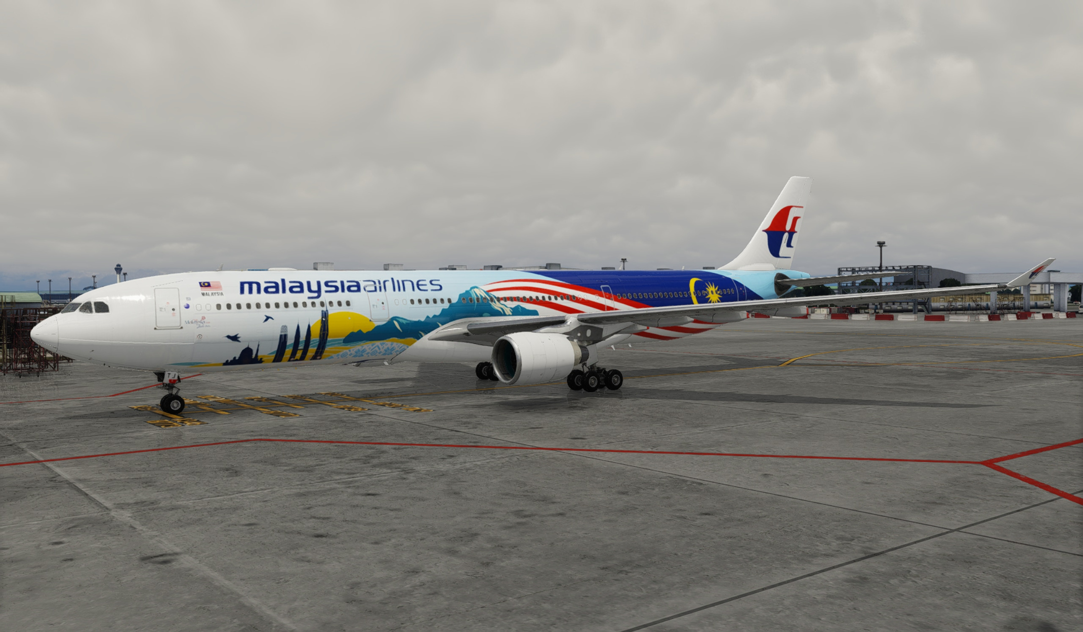 Malaysia Airlines (Visit Malaysia 2026 c/s) 9M-MTJ for Default