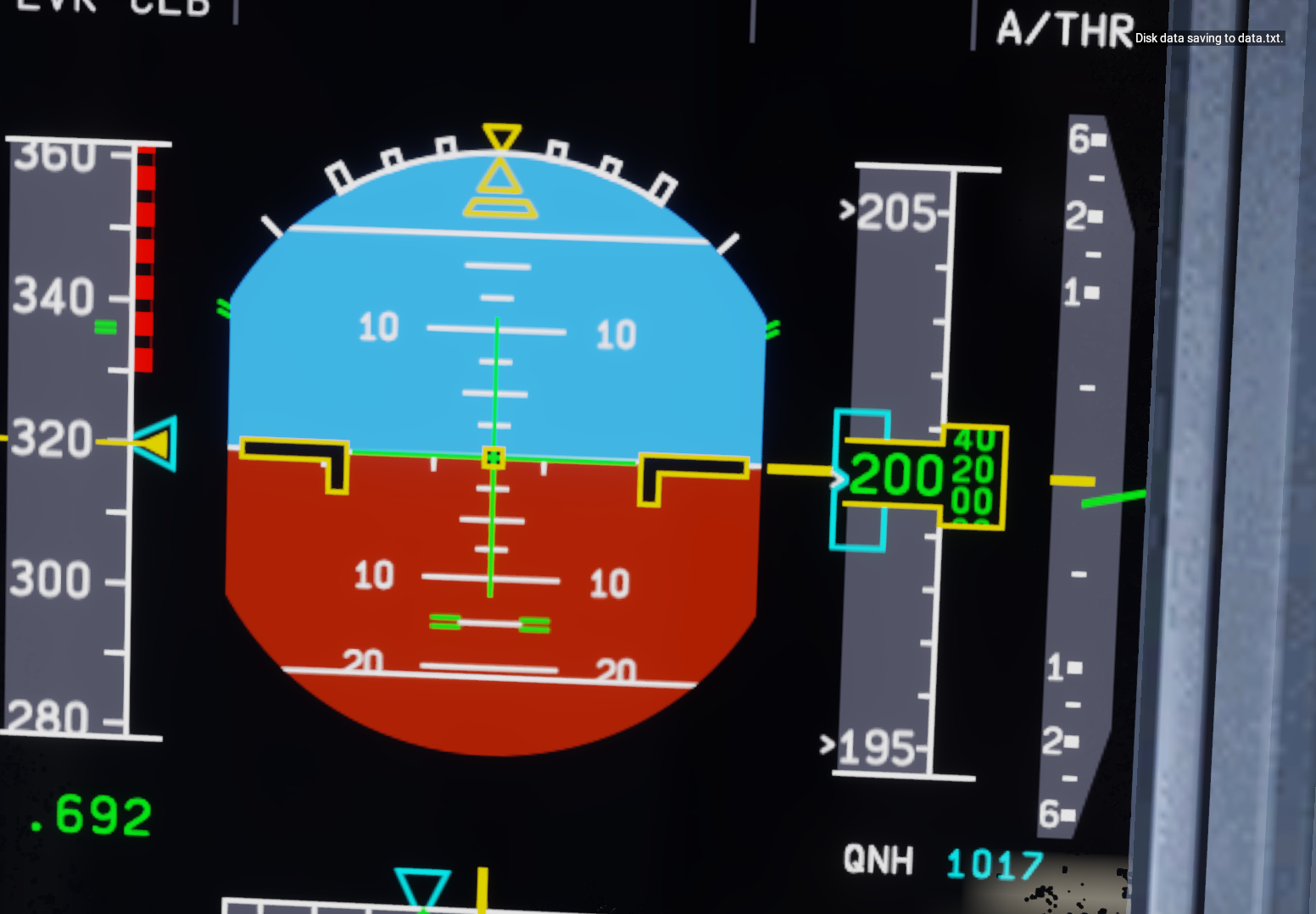 Why is the maximum speed of laminar default A330-300 only 330