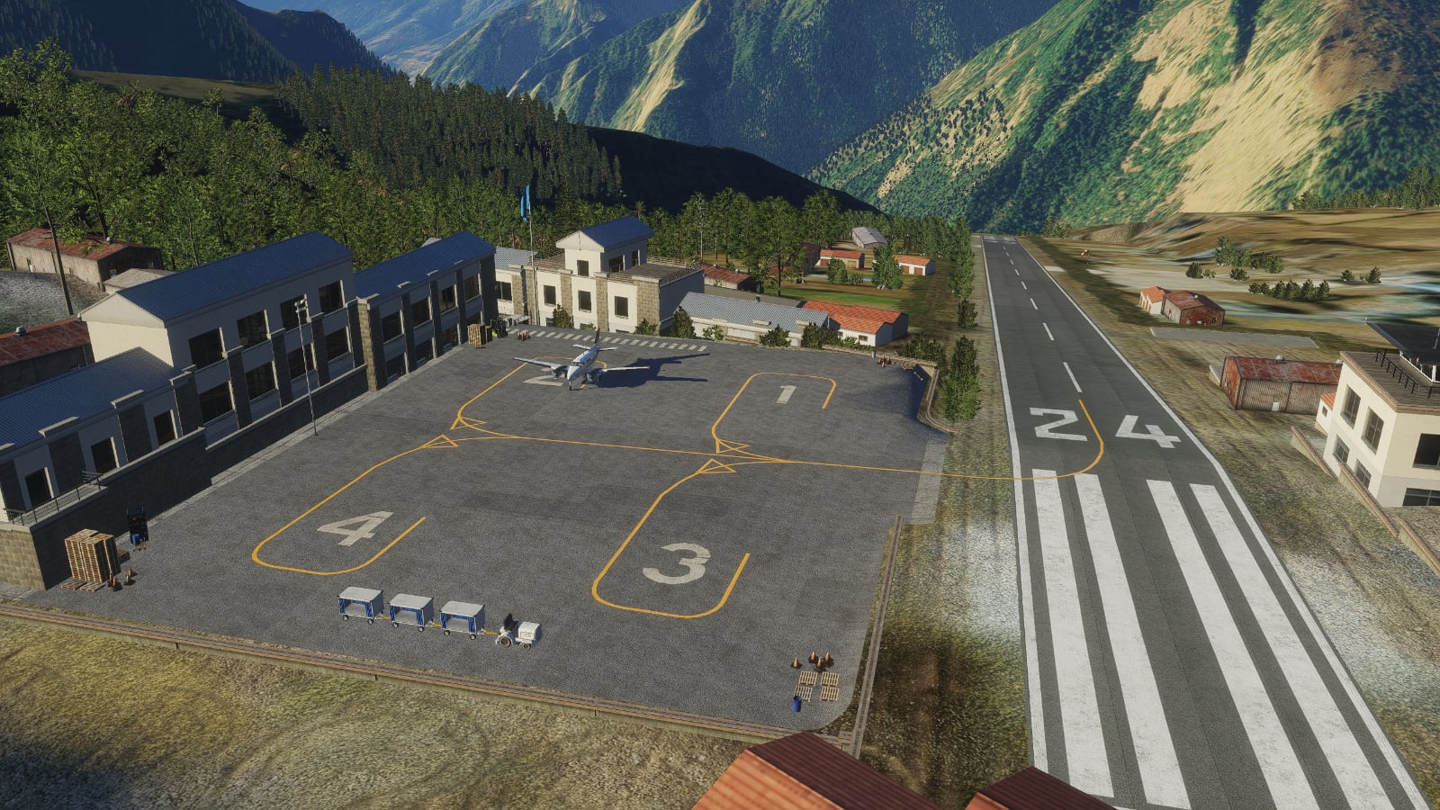 Lukla VNLK Ortho4XP Patch XP12 - Scenery Packages - X-Plane.Org Forum