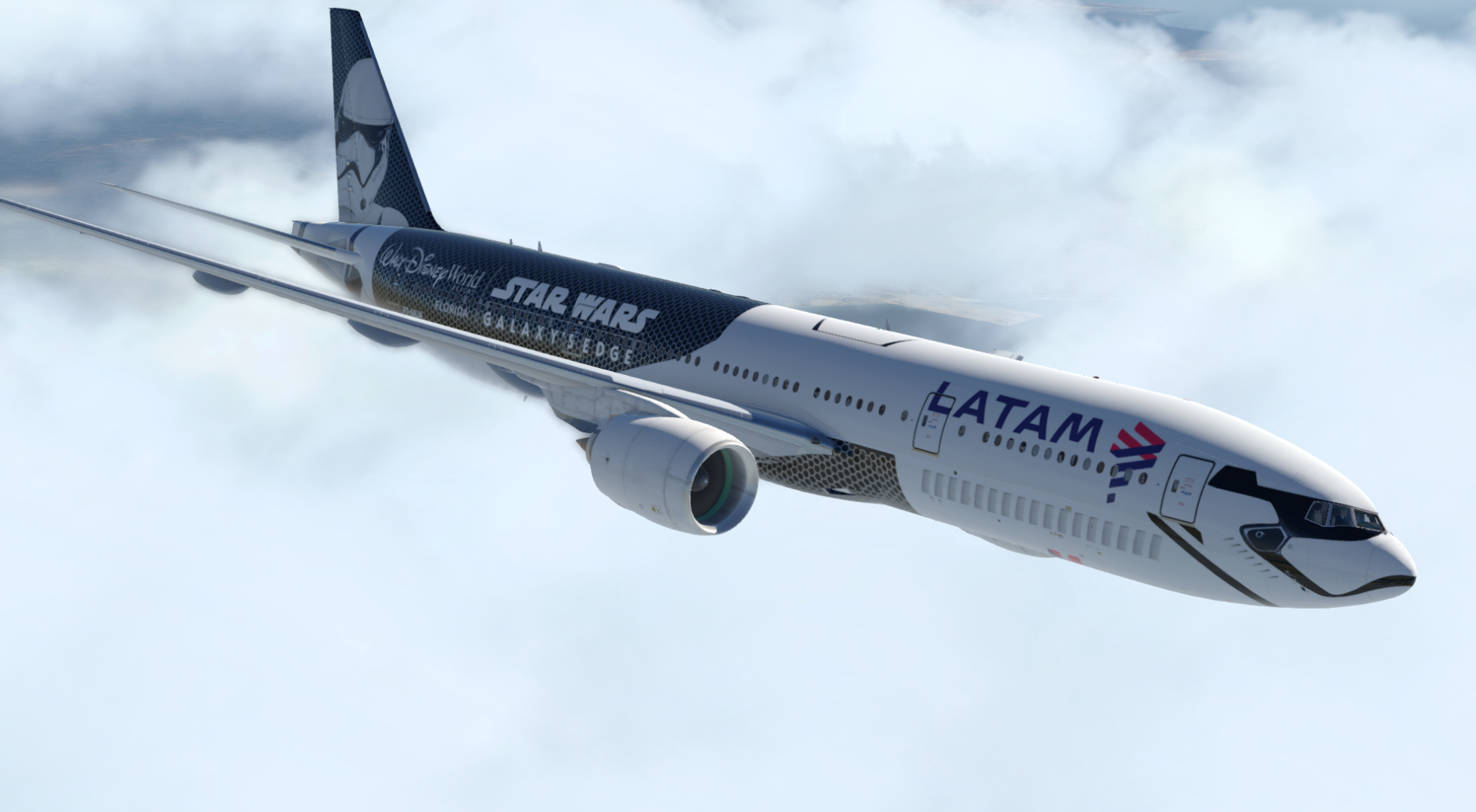 FF 777-200ERv2 *** Latam StarWars PT-MUA *** - FF 777 Ultimate - X