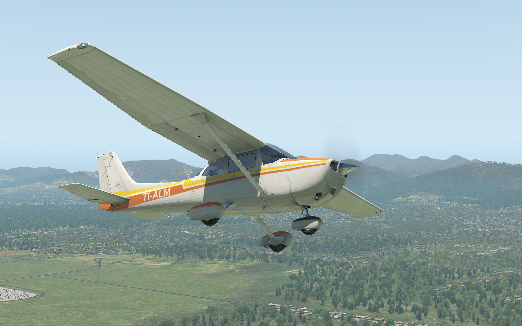 TI-ALM - Repaint for Default X-Plane 11/12 C172SP - General