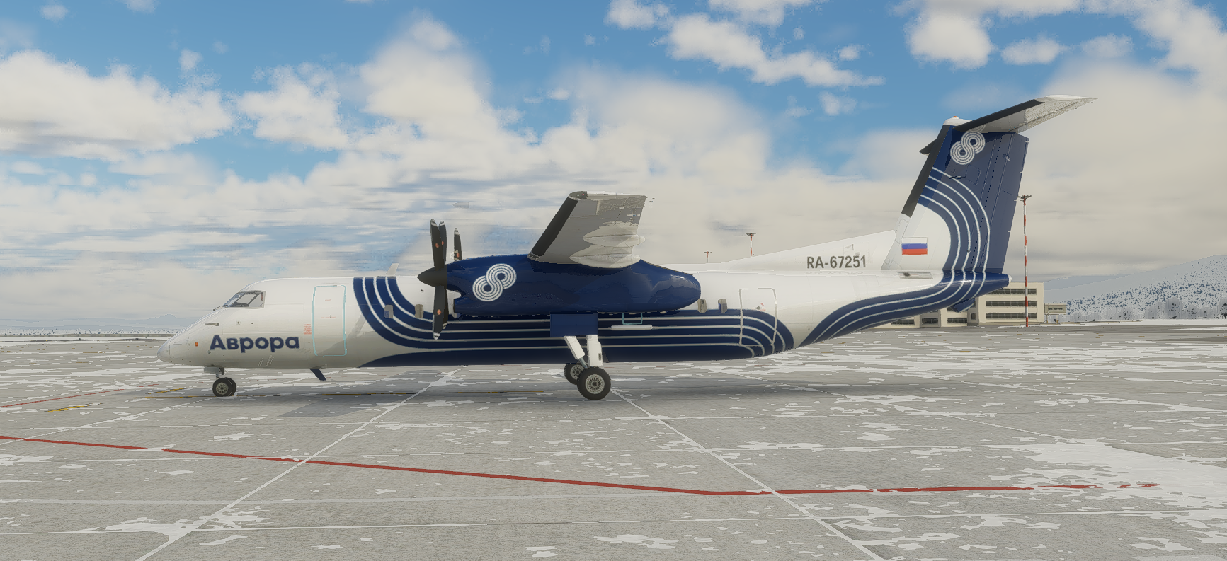 Aurora Airlines RA-67251 for the Dash 8-300 from Manky1 - Other