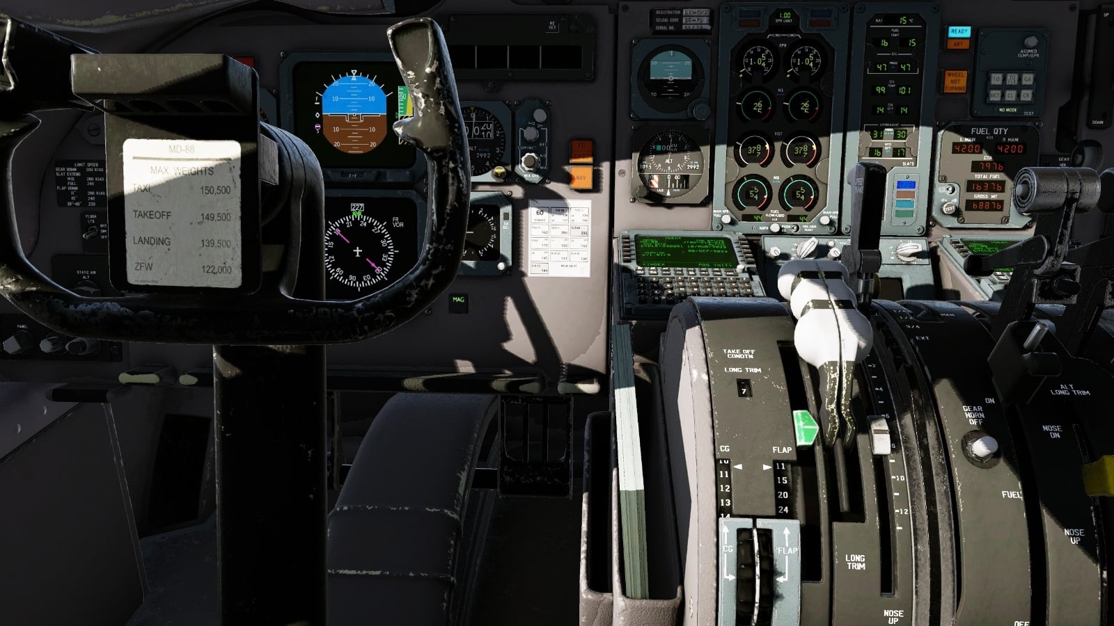 Brown cockpit Rotate MD-80 for XP12 - Textures - X-Plane.Org Forum