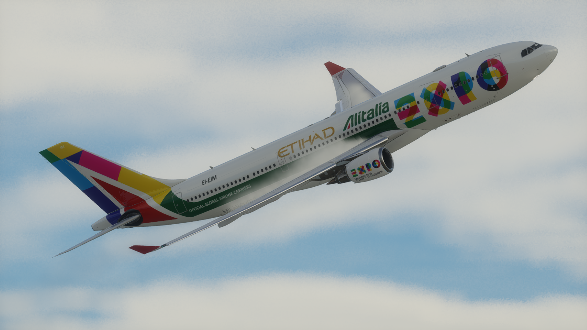 Alitalia Expo Milano 2015 Livery X-Works A330-200 - Default X