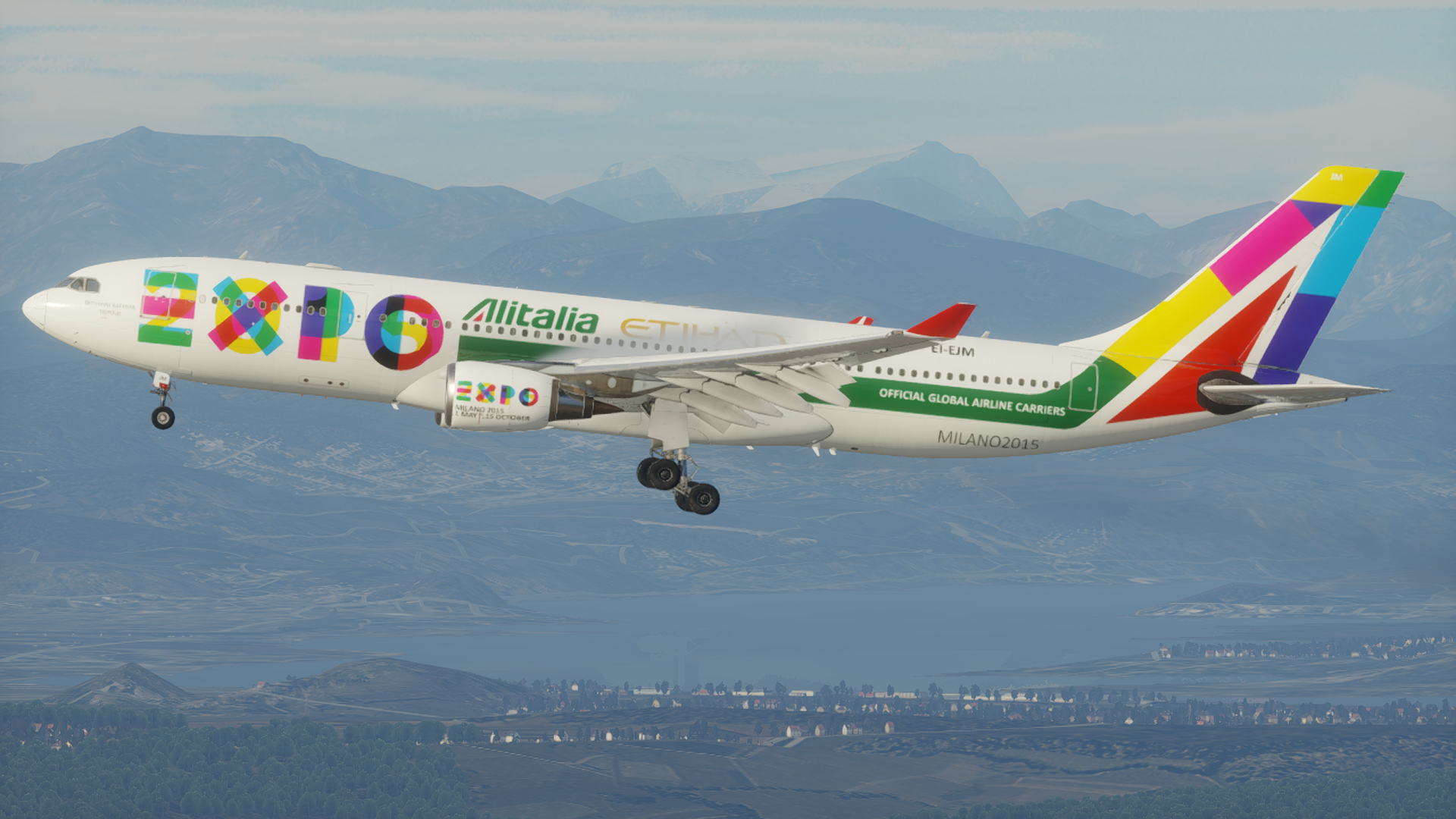 Alitalia Expo Milano 2015 Livery X-Works A330-200 - Default X