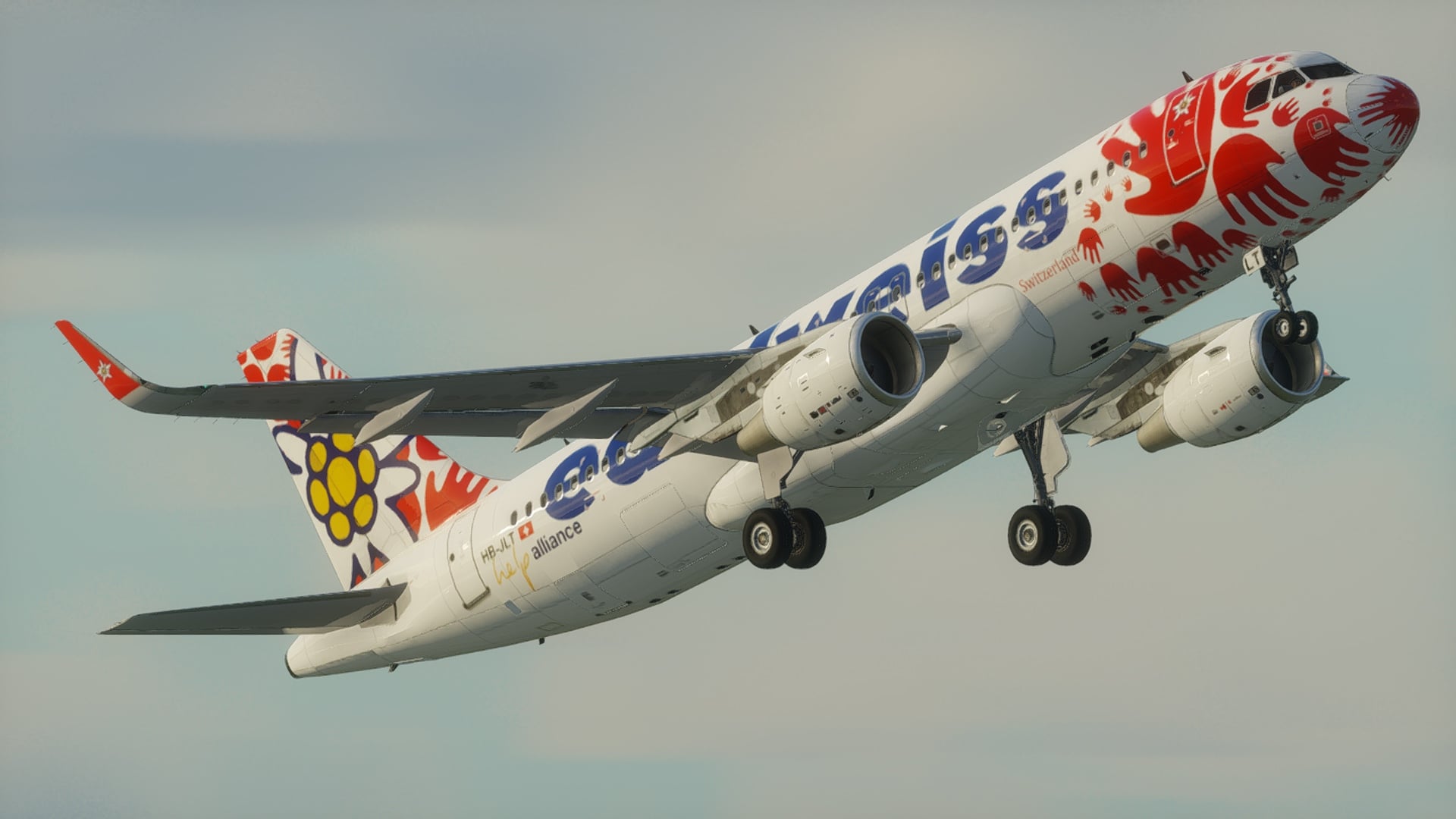 Edelweiss HB-JLT + HB-JJL Pack for Toliss A320 - Toliss A320 - X