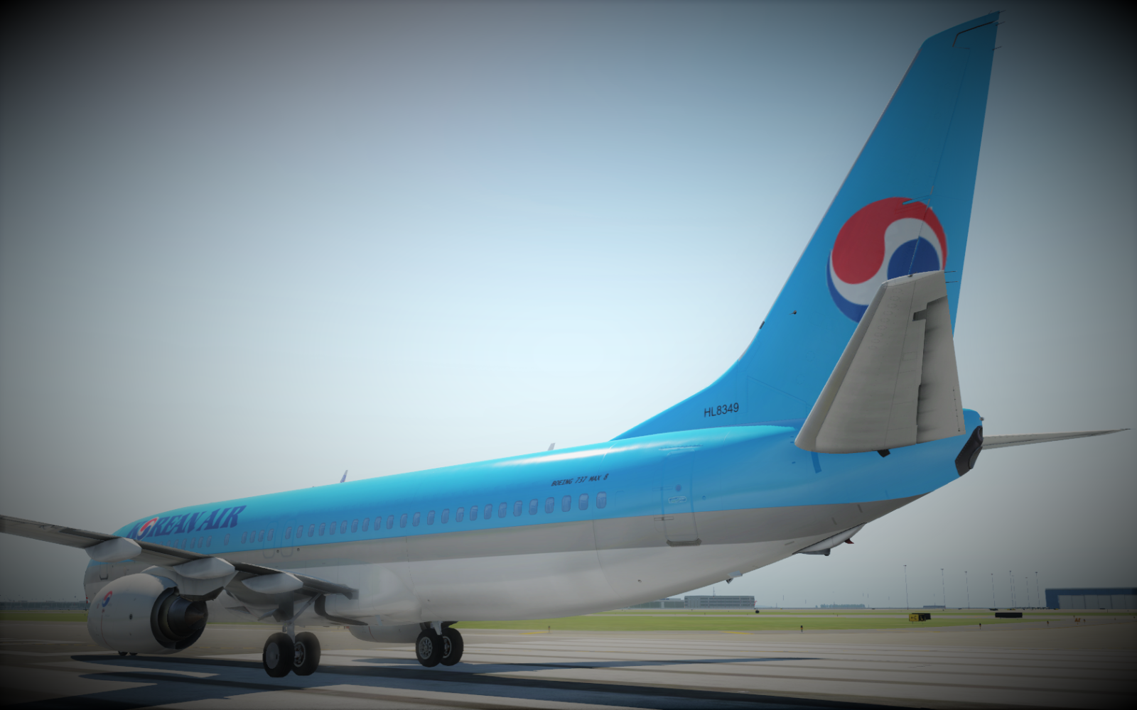 HL8349 Korean Air - Livery for X-Plane 12 Zibo 737 - Zibo 737 - X