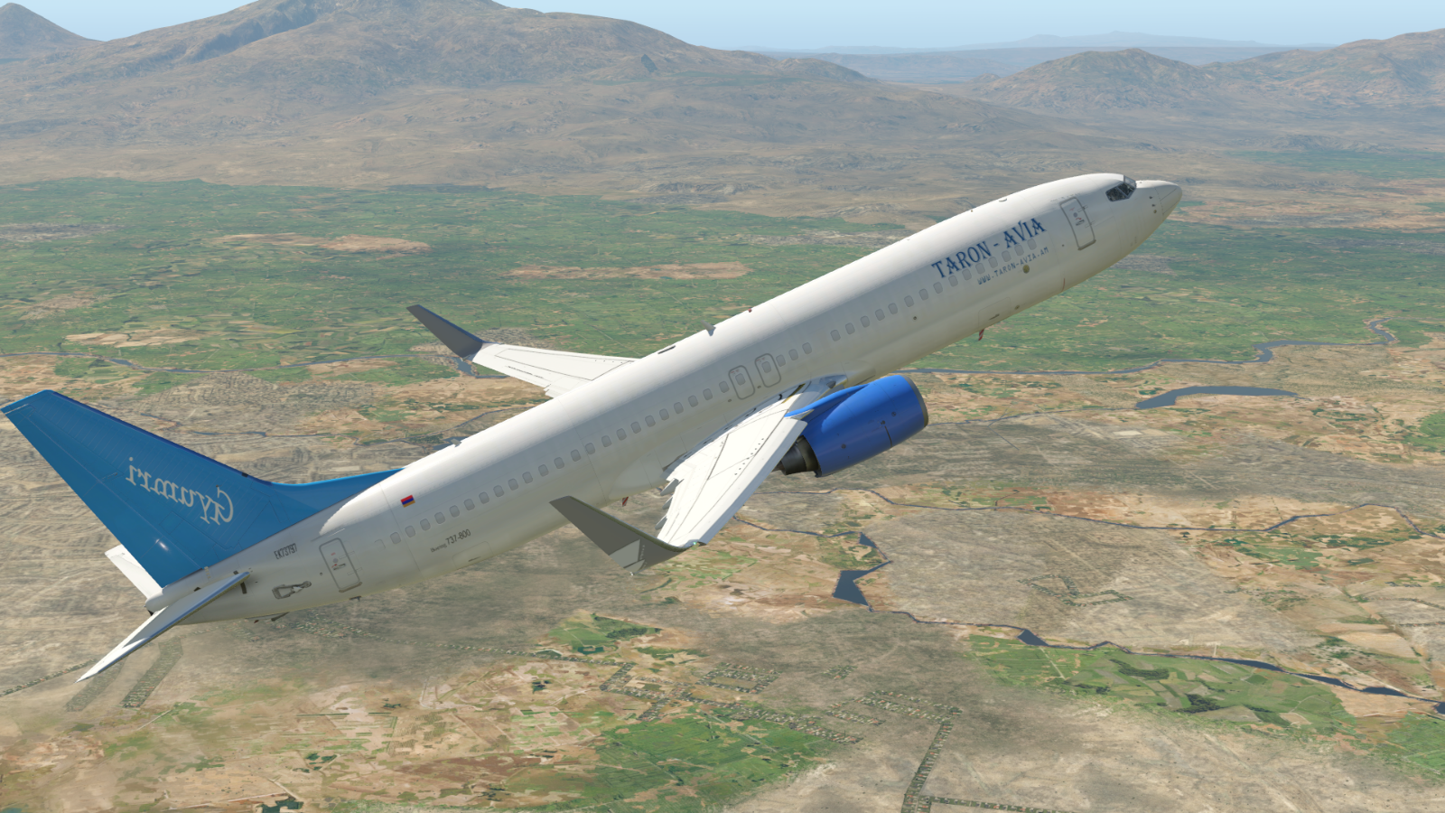 Taron Avia EK73797 Boeing 737-800 Livery - Zibo 737 - X-Plane.Org