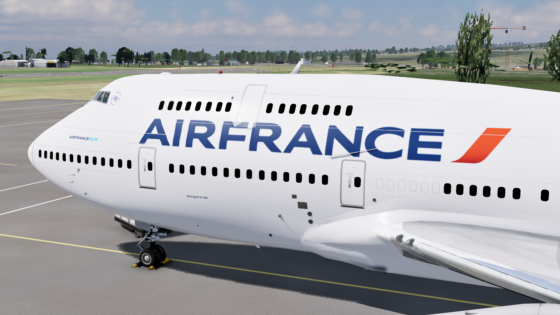 Air france B747-400 Pax and Cargo - Other Aircraft Livery - X