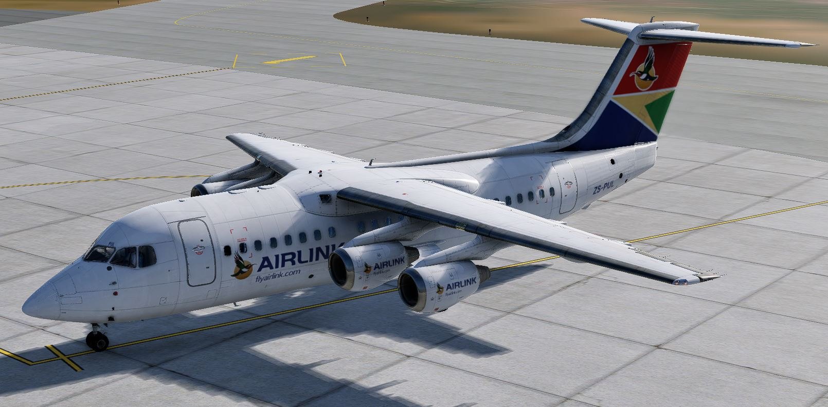 200LNK ZS-PUL - Bae 146 - X-Plane.Org Forum