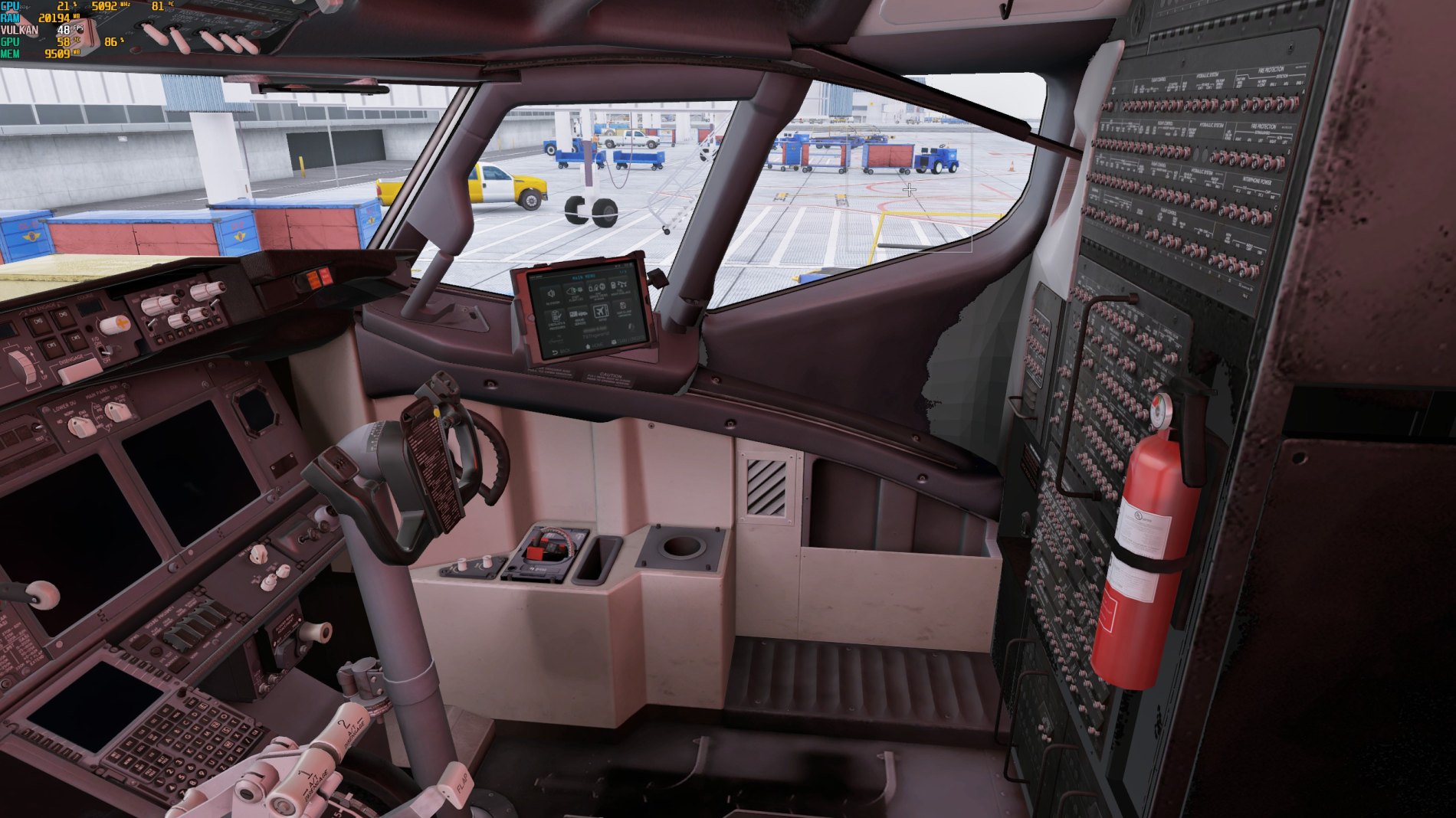 Xplane 12.2 final seems to have impacted zibo cockpit textures