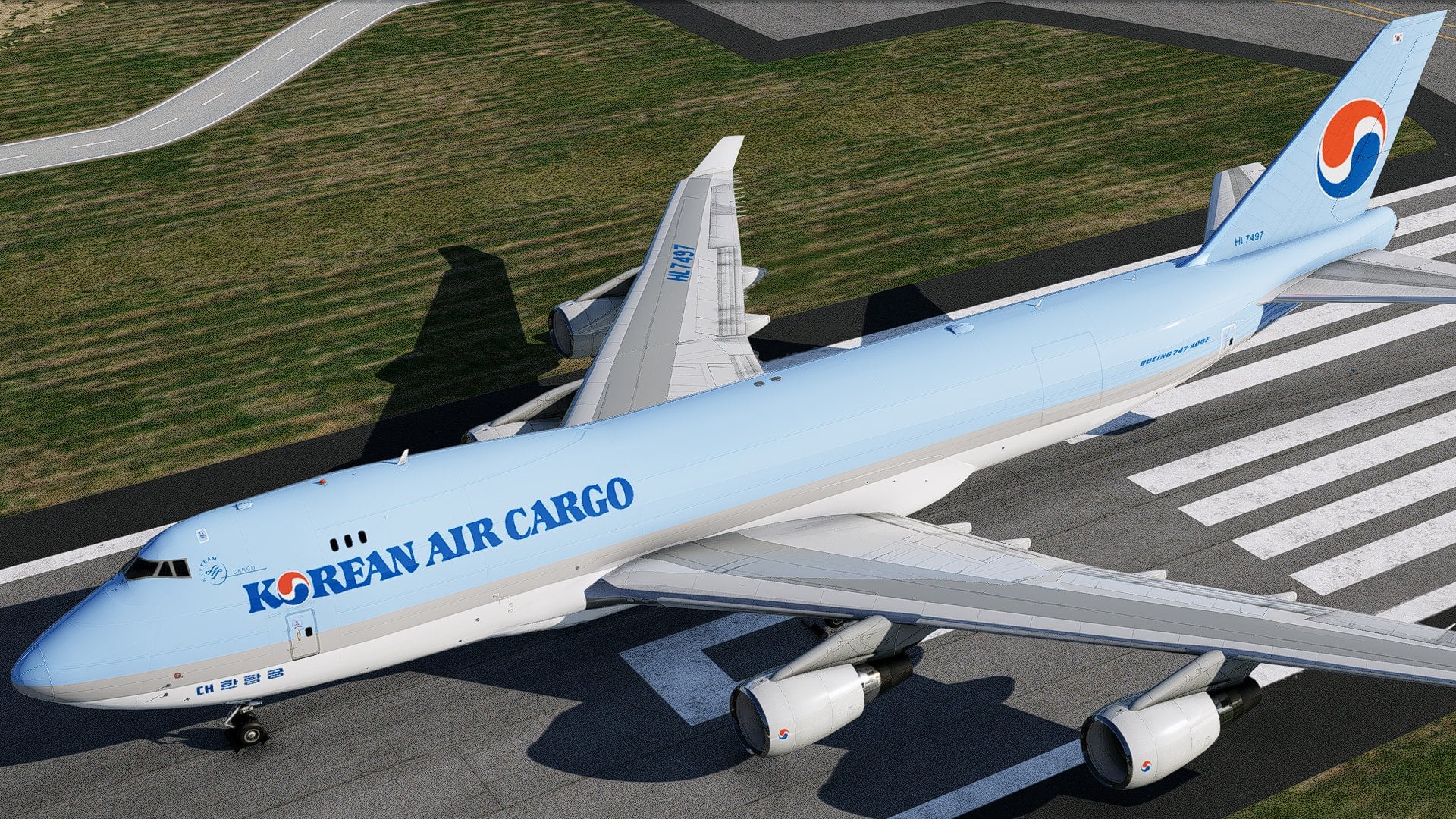 Korean Air Cargo HL7497 for Sparky744 Enhancement mod v1.9 - Other