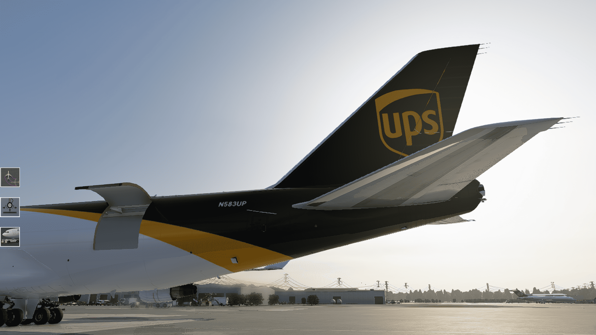UPS United Parcel Service (2014) 747-400F Sparky ( With
