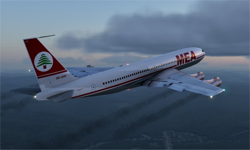 Middle East Airlines (MEA) B707 XP-11/12 - Other Aircraft Livery