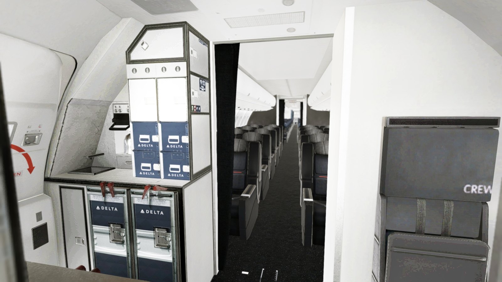 Delta 757-231 N721TW Livery - FlightFactor - X-Plane.Org Forum