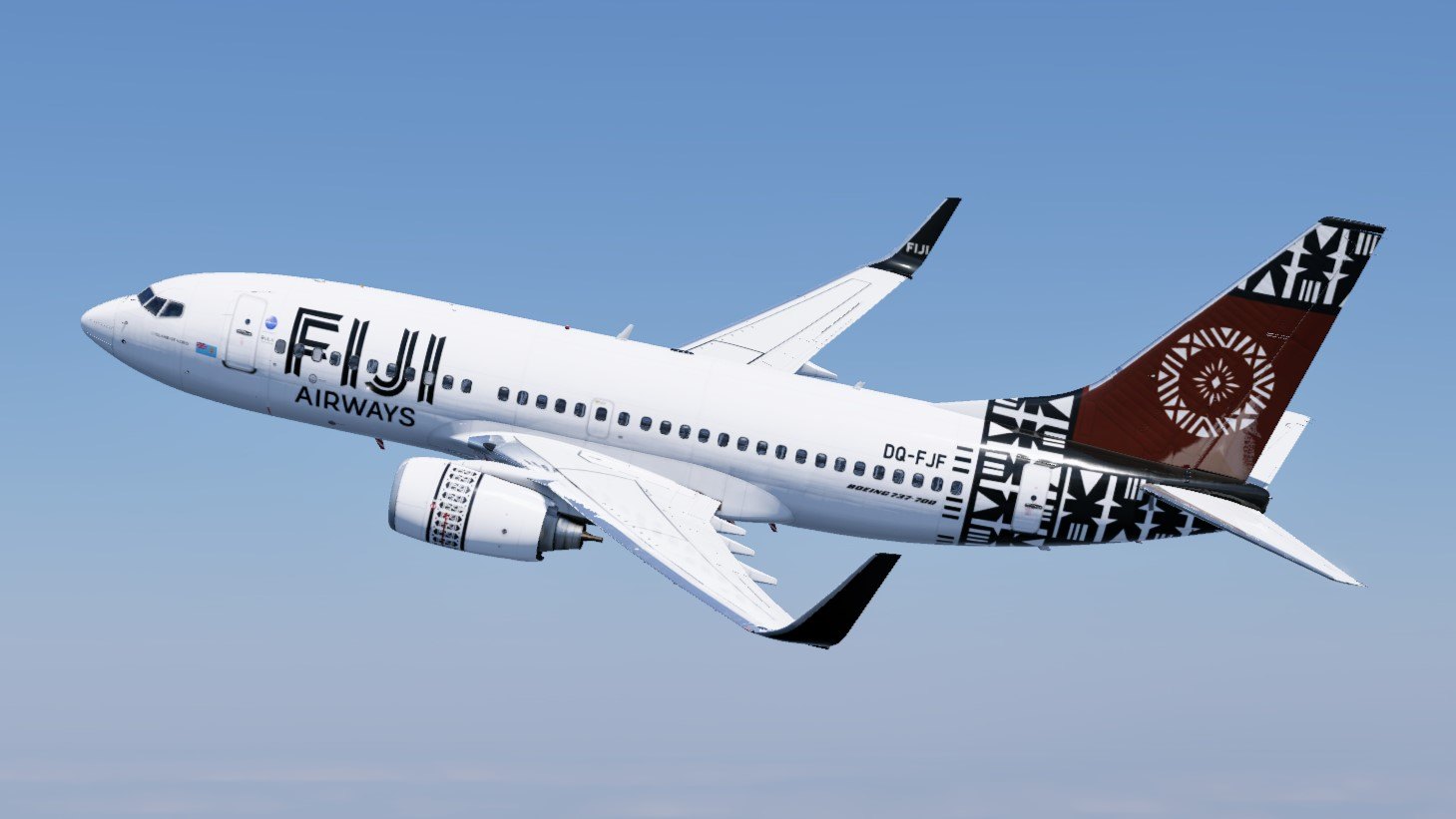 Fiji Airways DQ-FJF for LevelUP 737-700 - Other Aircraft Livery