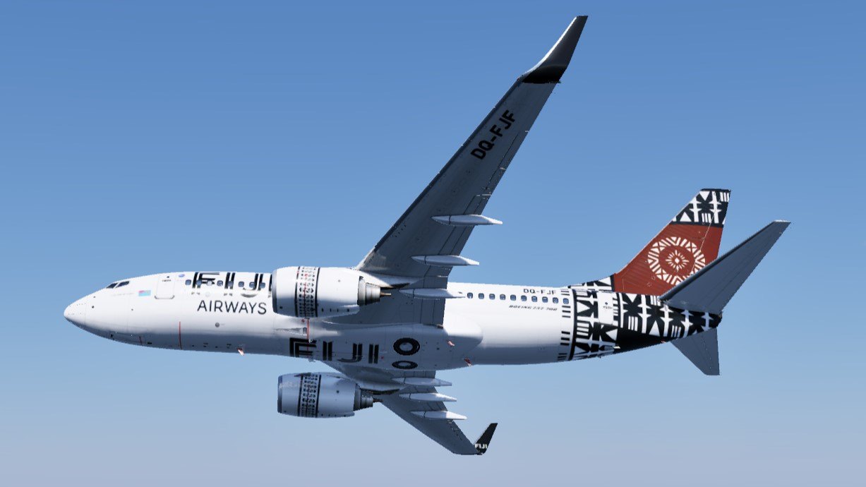 Fiji Airways DQ-FJF for LevelUP 737-700 - Other Aircraft Livery