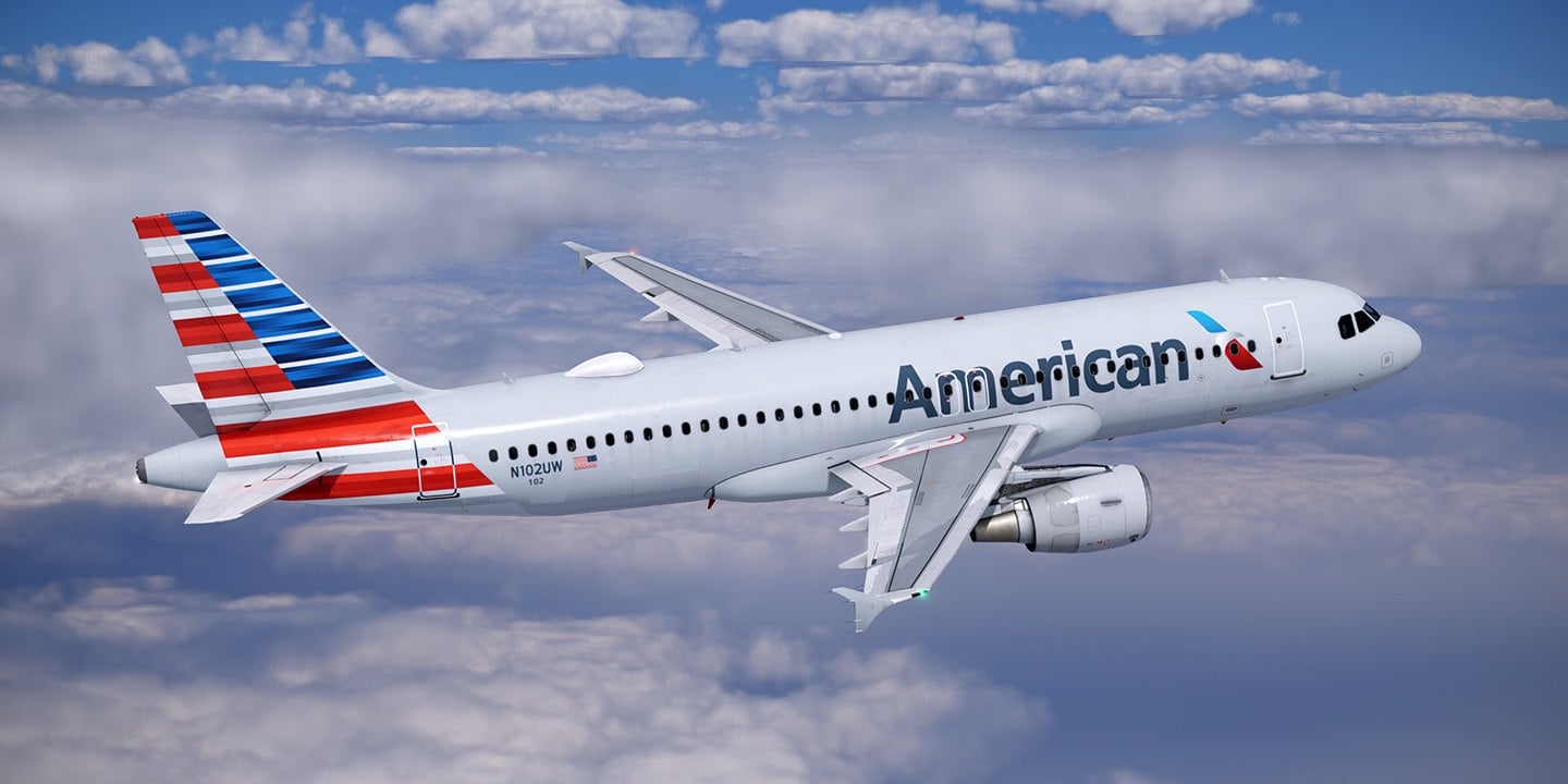 Toliss A320 CEO add-on American Airlines twin pack - UHD 8K & 4K