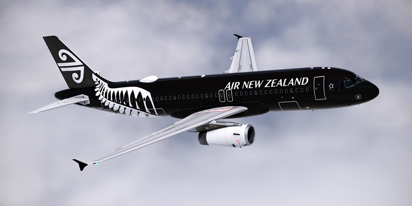 Toliss A320-200 Air New Zealand All Blacks (ZK-OAB) - UHD 8K & 4K