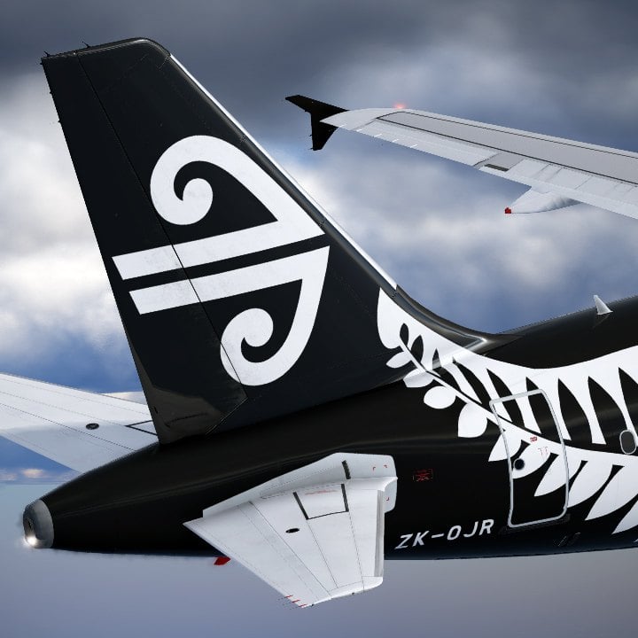 Toliss A320-200 Air New Zealand TWIN PACK (ZK-OJR & ZK-OXG) - UHD