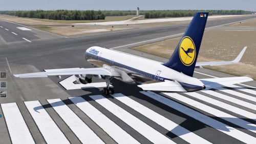 FF757-200 Lufthansa 70s Livery - FF 757 - X-Plane.Org Forum